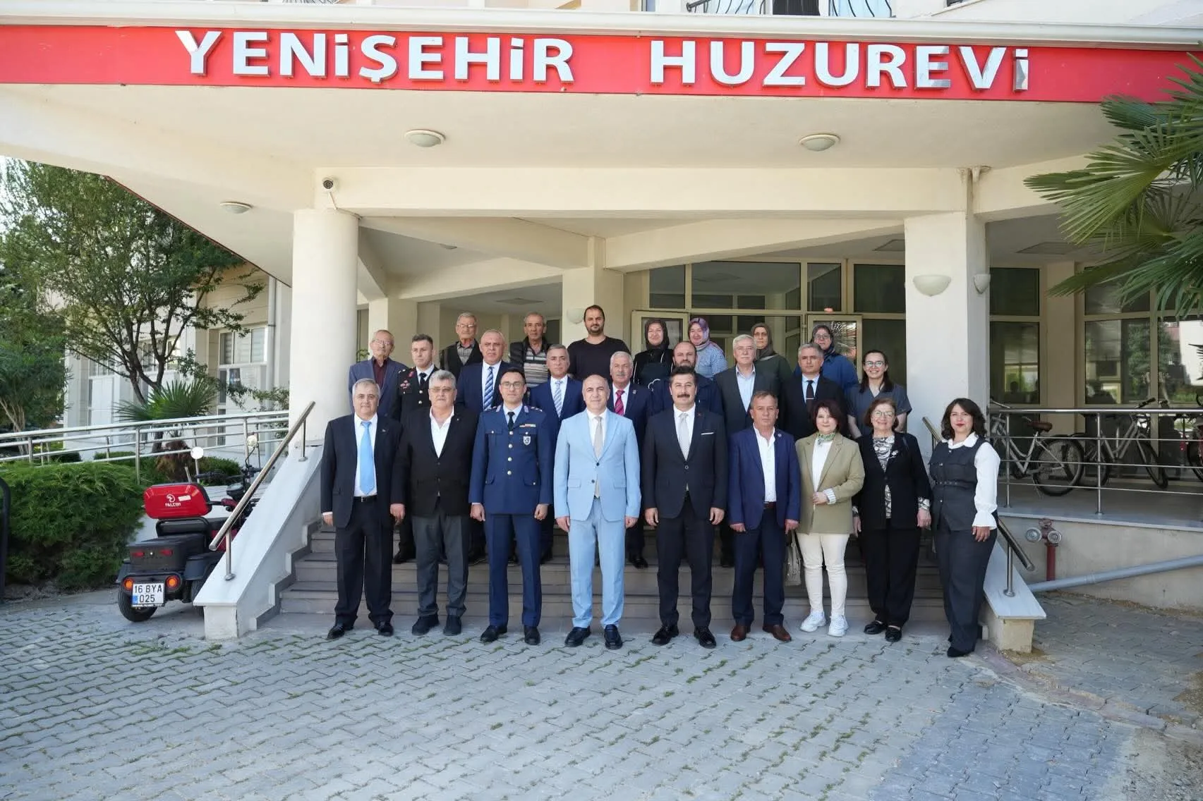 İlçe protokolü bayramlaşma programında bir araya geldi