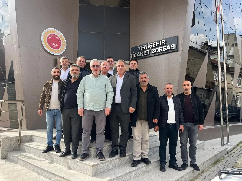 Yenişehir Ticaret Borsası'na Bitlisliler Derneği'nden ziyaret